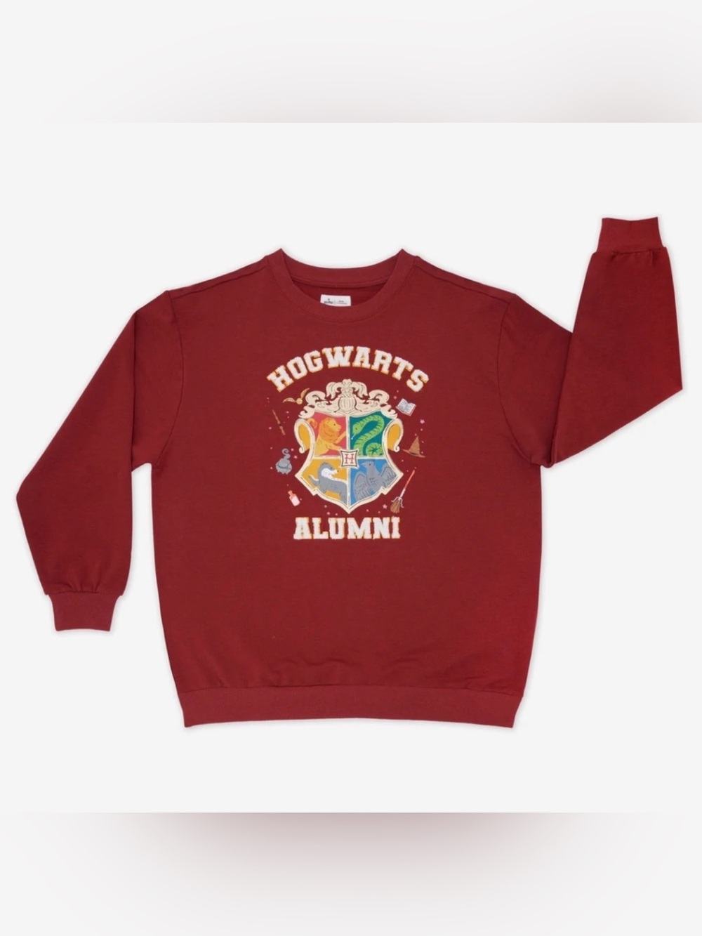 Little Sleepies Hogwarts Alumni Sweatshirt - Maroon size Large